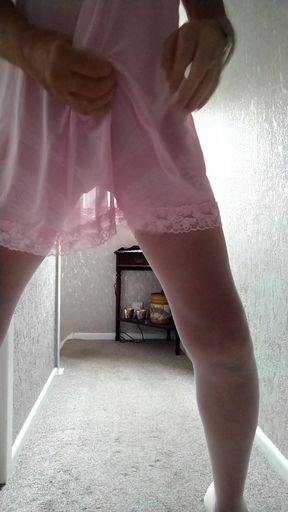 Pink babydoll