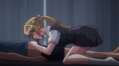 Wet anime babe gets fingered and pounded hard in her tight pussy