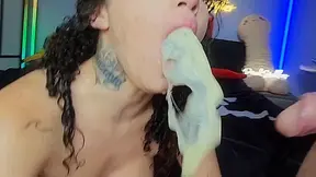 Summer Anal Vibes Goes Wet, Latina Bruna Santos Milk Overflow