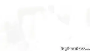 Oscar Roberts Gets Pounded Doggystyle by Tattooed Big Dick Jock