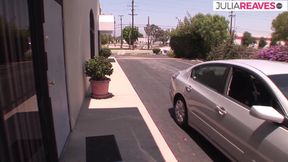 Huge cock in the blonde student