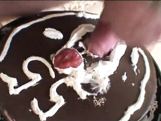 Cheerful birthday banging party