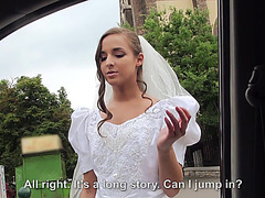 Super hot bride Amirah gets rejected and she gets picked up by a stranger