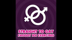 Straight to Gay - Gay JOI Exercises