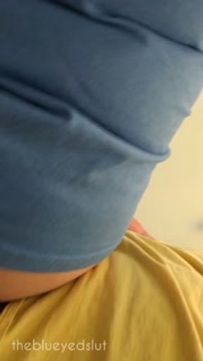 A Quick Dressing Room Blowjob