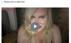 Please Cum on My Face 1080p