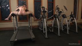 Hot Gym Stud Tormented and Fucked by the Creepy Handyman