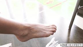 ”Moka Mora's Perfect Body Hid in White Body-suit FJ”