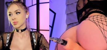 Blonde’s Fuck Machine Dual Cam Ride