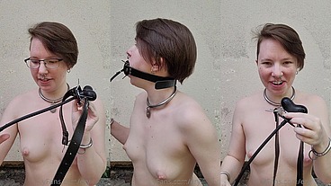 Experiments combining an inflatable gag with a spider gag