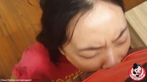 Sexy Chinese girl June Liu gets fucked by big cock