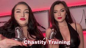 Chastity training for our slut POV | Lady Perse, Mistress Karino