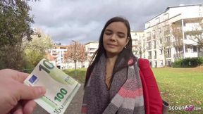 Teen Seduces for Cash at Pickup Casting with Huge Swinging Boobs