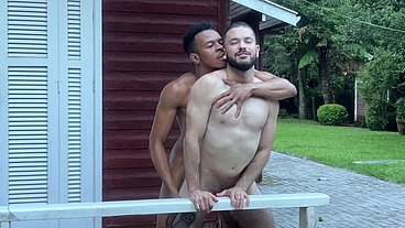 Me and Gabriel fucking each order in a public space