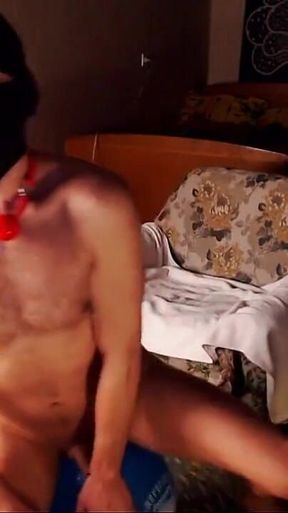 Masked Gay Dance for U and Some Balloons