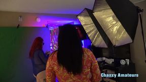 cool 1960s lesbian jazz sex party starring stella carter and kamille amora
