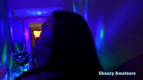 cool 1960s lesbian jazz sex party starring stella carter and kamille amora