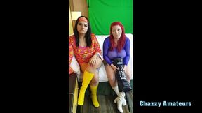 cool 1960s lesbian jazz sex party starring stella carter and kamille amora