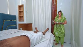 Father-in-law and Daughter-in-law's Sex - the Father-in-law Fucked the Horny Daughter-in-law Who Had Gone to Give Tea