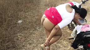 Desi indian Marathi kavita village girl fuck in jungle
