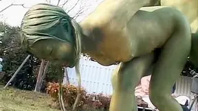 JAV Beauties Exposed – Wild Erotic Adventures in the Sculpture Garden Part 4