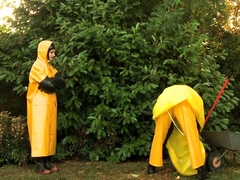 German amateur couple fucking outdoors