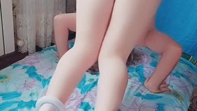 Cumshot Realized Finally From Cute Cock of Pretty Ladyboy