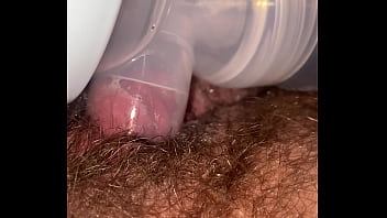 Milking with Breast Pump my T dick