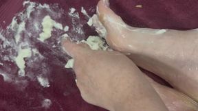 More whipped cream toes