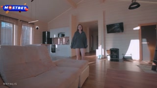 KNOCK-KNOCK. Let the Sweet Hot Stranger In to Warm Up Home.