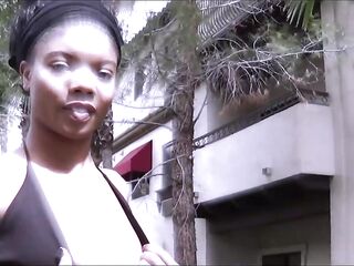 SuperHot eighteen year old gives a striptease and then sucks my KNOB