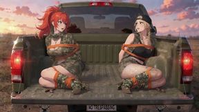 Captured by Hunters Tied Gagged in the Woods