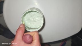 Masturbation inside the mask box