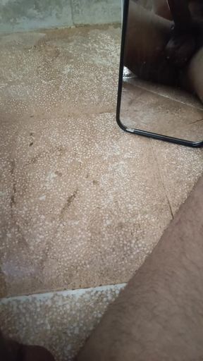 men land rabing in bathroom,  your lily, homemade