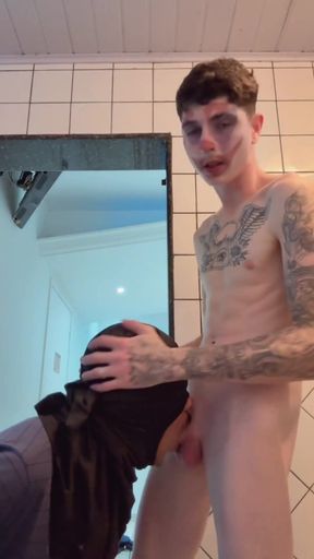 Hot Oral: Brazilian Twink Gabriel Sucked by Black american