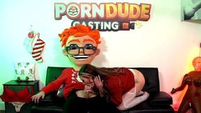 Cock riding JC Wilds fucked in missionary by big white cock