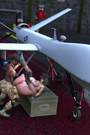 Us Army Airforce General Anal Fucked by Transgender in Reaper Droan Silo - Sassycomics