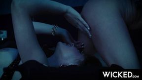 WICKED Blonde Emma & Ruby's Roadside Pussy Lick Frenzy