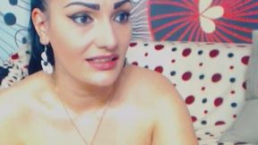 Super Hot Brunette with Awesome  Huge Tits