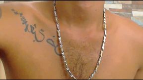 you want to see my rich and hot coming out and doing it all over my chest help me to fulfill the goal - Part 3