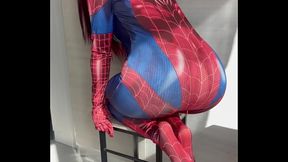 I'_m Your Spiderwoman today, touch me and make me cum