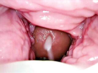 Cum Inside Me Over and Over! Camera inside Vagina Creampie Cervix POV