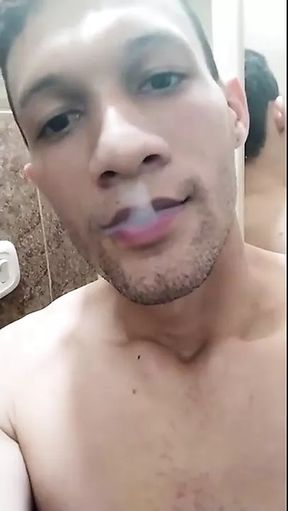 Smoking and Jerking off - Part 1