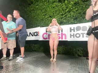 Screw! Moist T-Shirt Contest at PornCrush Pool Party with Blake Blossom, Summer Vixen, Rissa May