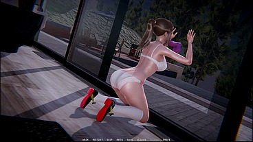Johannesgaming - update #61 - Nympho Tamer 5 Katie had to help Liza cum - Katie had to wear the sexiest shortest in public - May 07, 2024