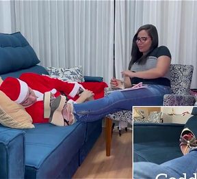 Santa's Therapy Session.