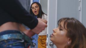 ”Brazzers - Squirter Hall Monitor Emily Willis Helps On Dorm Hottie With Muff Juice”