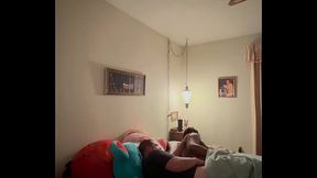 Homemade amateur Ebony with step sister’s ex husband