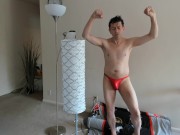 Maolo the Bodybuilder takes a Buddy to His XXX Dressing Room!