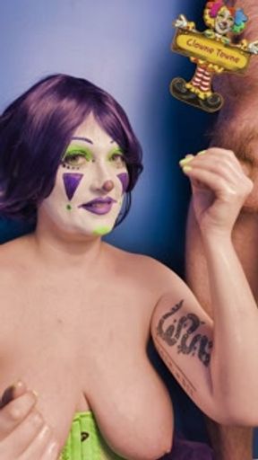 Clown Girl Cum Countdown